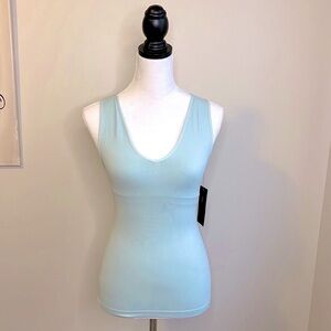 NWT BCBGMaxAzria Sleeveless Tank Top Aqua Mist Size XS/S